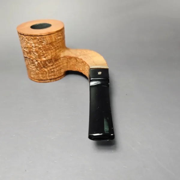 Ser Jacopo Insanus 3 Spongia S3 Sandblasted Poker Estate Briar Pipe, Italian Estates - Image 5