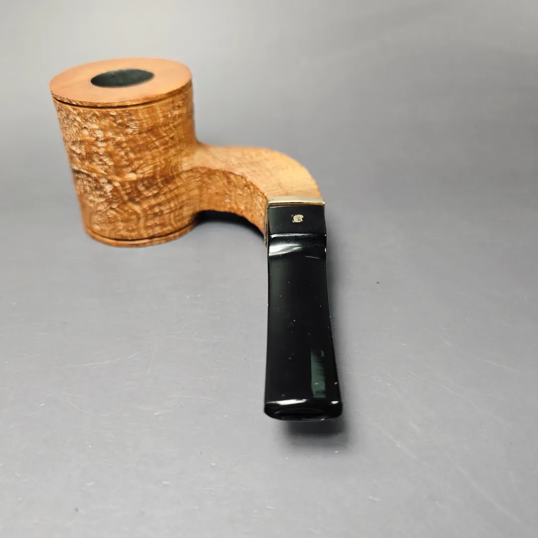 Ser Jacopo Insanus 3 Spongia S3 Sandblasted Poker Estate Briar Pipe, Italian Estates - Image 5