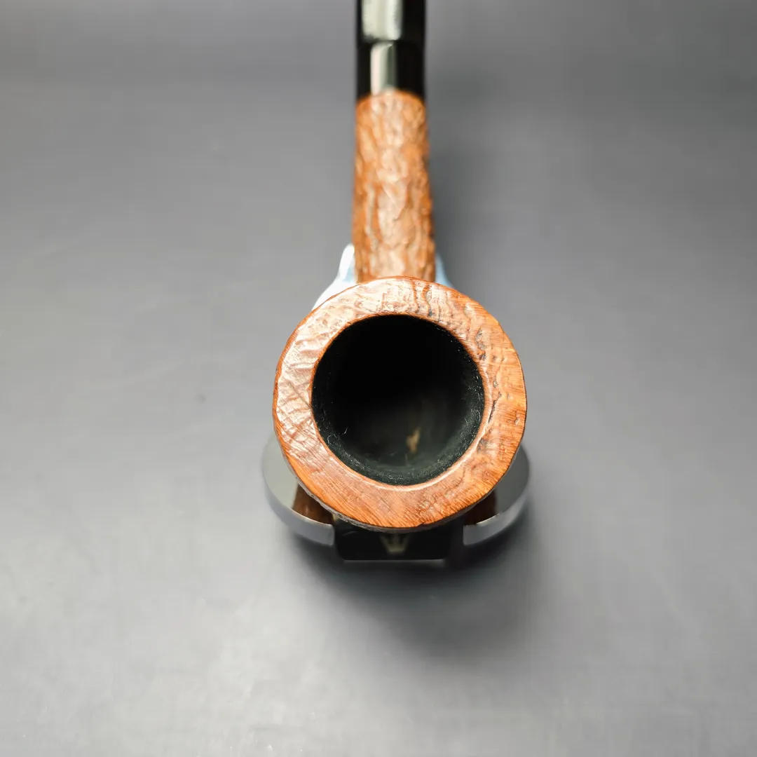 Charatan's Make 4420DC Sandblasted Billiard Estate Briar Pipe, English Estates - Image 5
