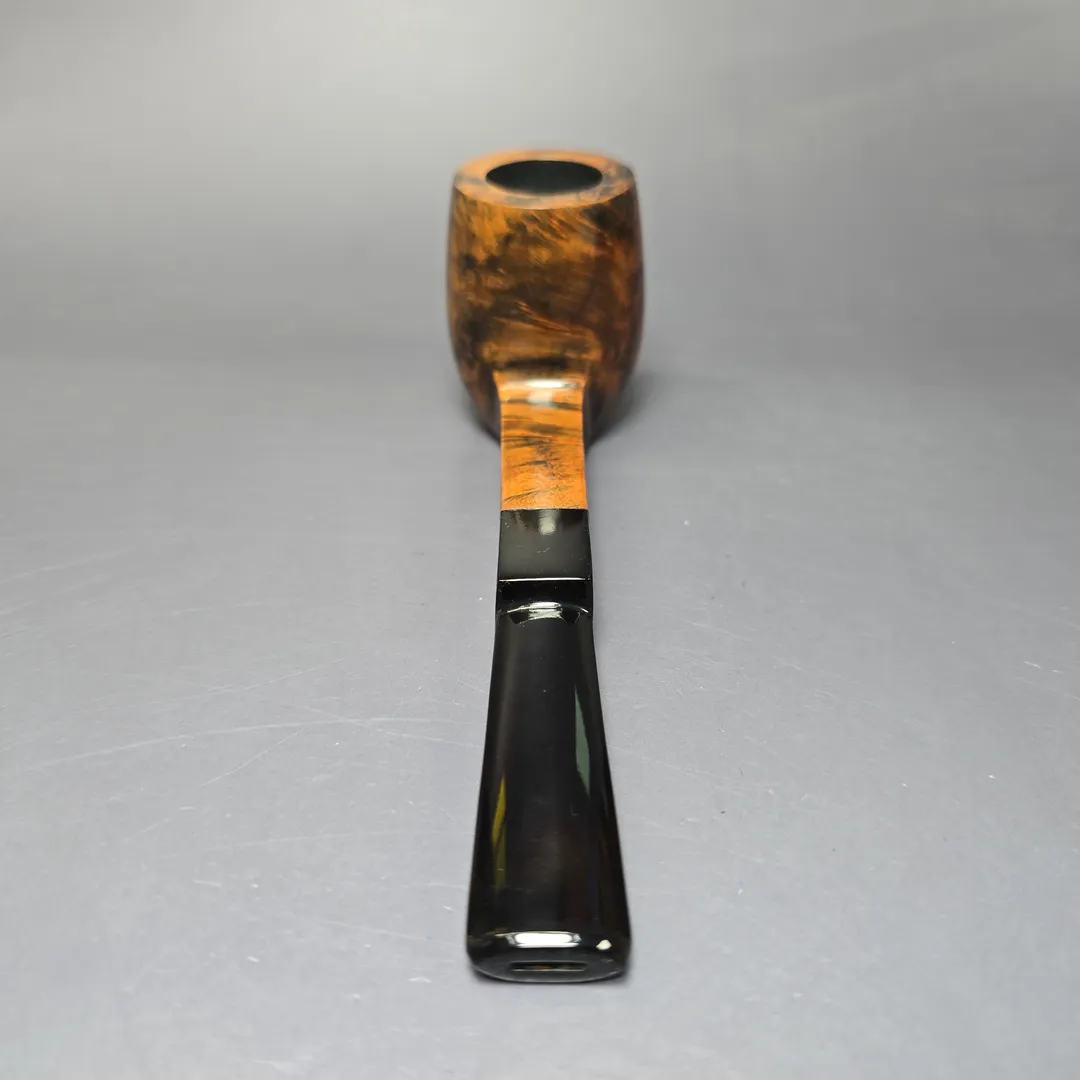 Comoy's 290 Smooth Panel Shank Billiard Estate Briar Pipe, Unsmoked - Image 5