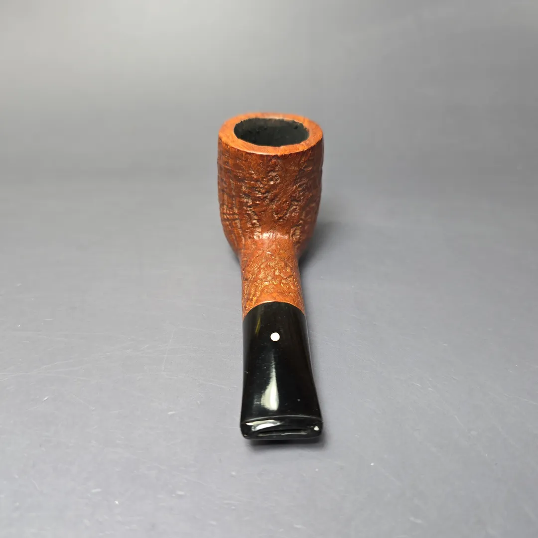 Dunhill 1968 Tanshell 305 Sandblasted Nosewarmer Estate Briar Pipe, English Estates - Image 5
