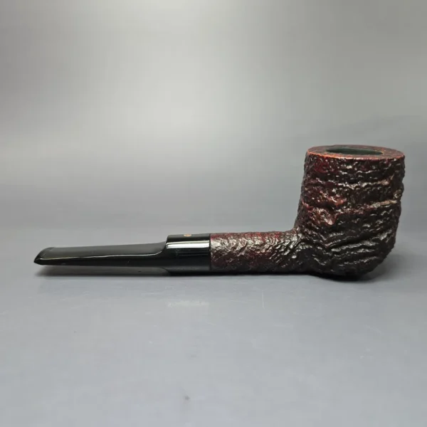 Ashton 1999 Pebble Grain XXX Sandblasted Billiard Estate Briar Pipe, English Estates - Image 5