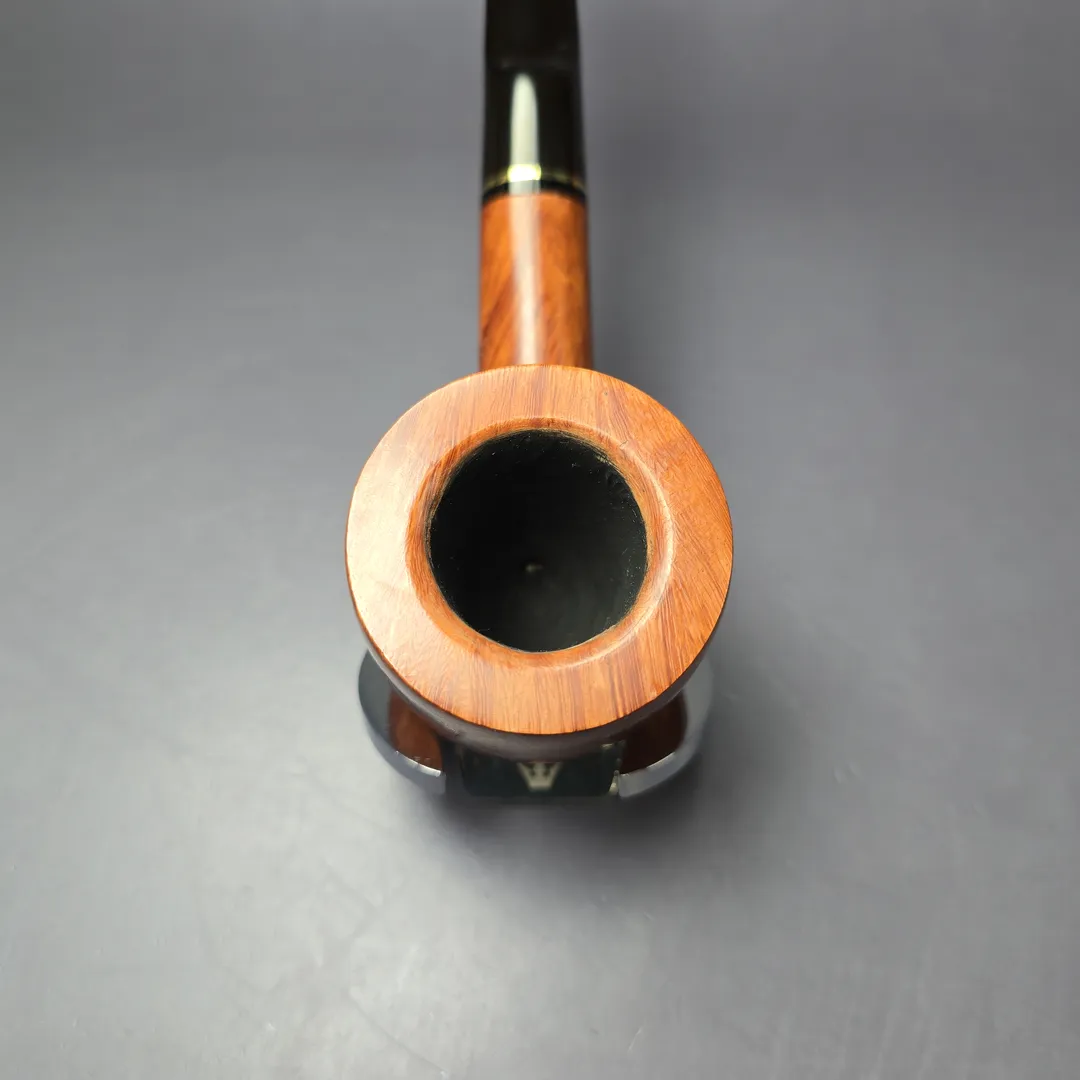 Savinelli Champagne 121 EX Smooth Pot Estate Briar Pipe, Italian Estates, 6mm - Image 5