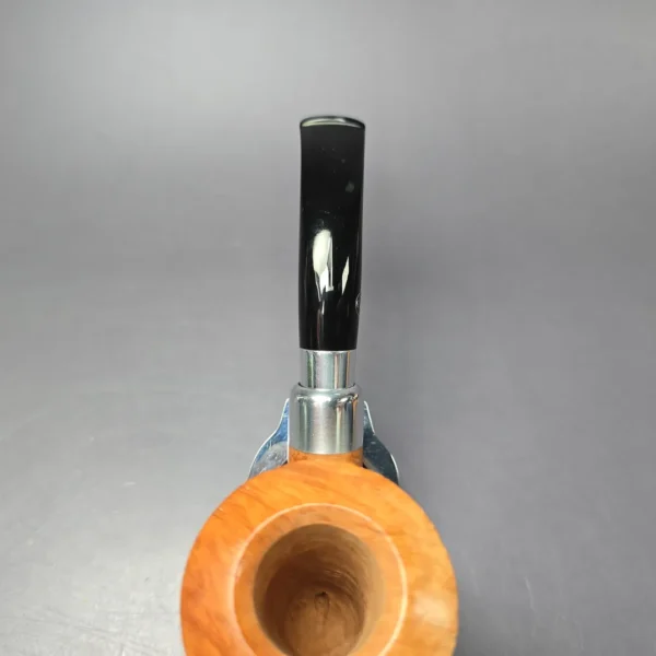 Rattray's Carnyx Natural Sandblasted Calabash Estate Briar Pipe, Unsmoked, 9mm - Image 6