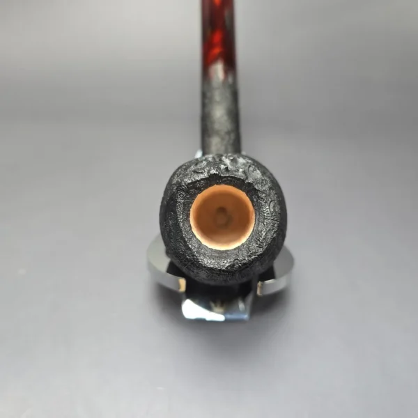 Peter Toth Sandblasted Stack Cutty Handmade Briar Pipe, New - Image 6