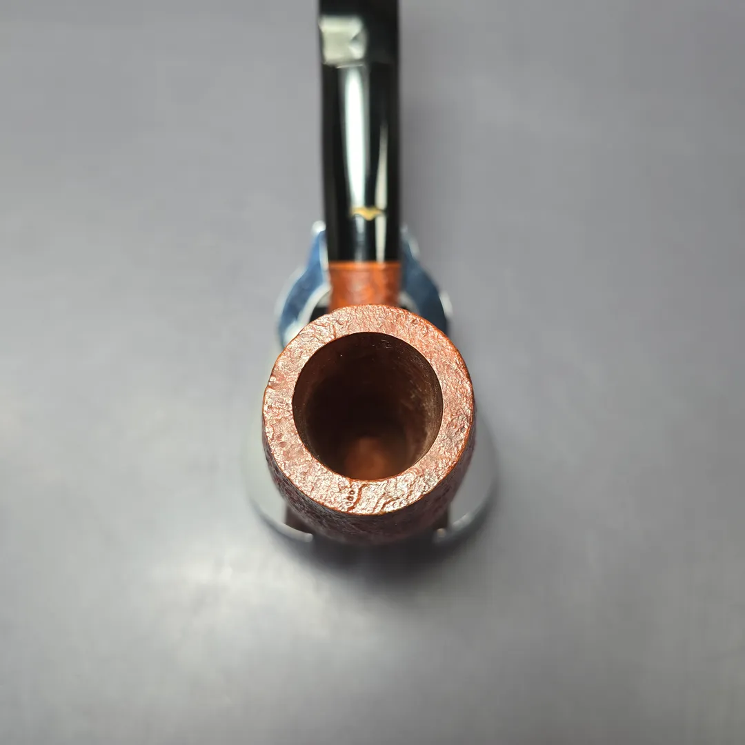 Caminetto Ascorti Radice Era Excellence Sandblasted Stack Estate Briar Pipe, Unsmoked - Image 6