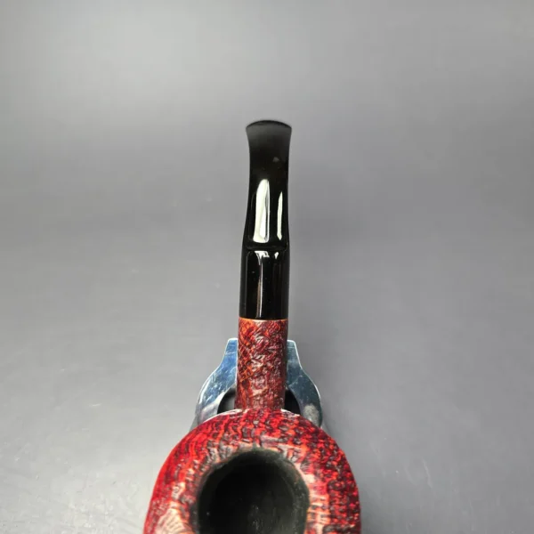 WO Larsen Super Sandblasted Dublin Estate Briar Pipe, Danish Estates - Image 6