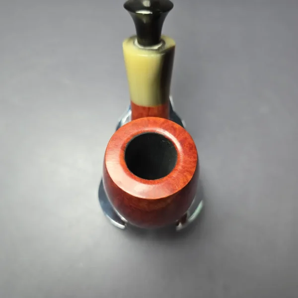 Savinelli Nonpareil 9614 Smooth Oom Paul Estate Briar Pipe, Unsmoked - Image 6