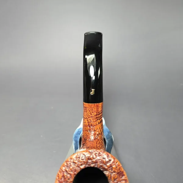 Ser Jacopo S2 Sandblasted Horn Estate Briar Pipe, Italian Estates - Image 6