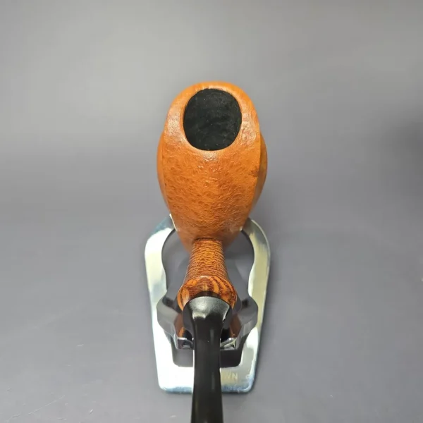 WO Larsen Pearl Grade Partially Sandblasted Cobra Estate Briar Pipe, Unsmoked - Image 6