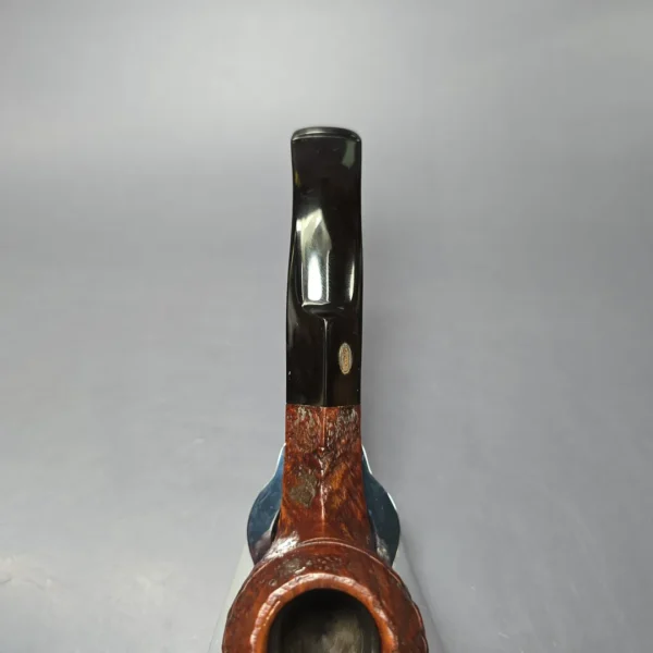 GBD Pre-1980s Dynasty 549 Sandblasted Bulldog Estate Briar Pipe, Unsmoked - Image 6