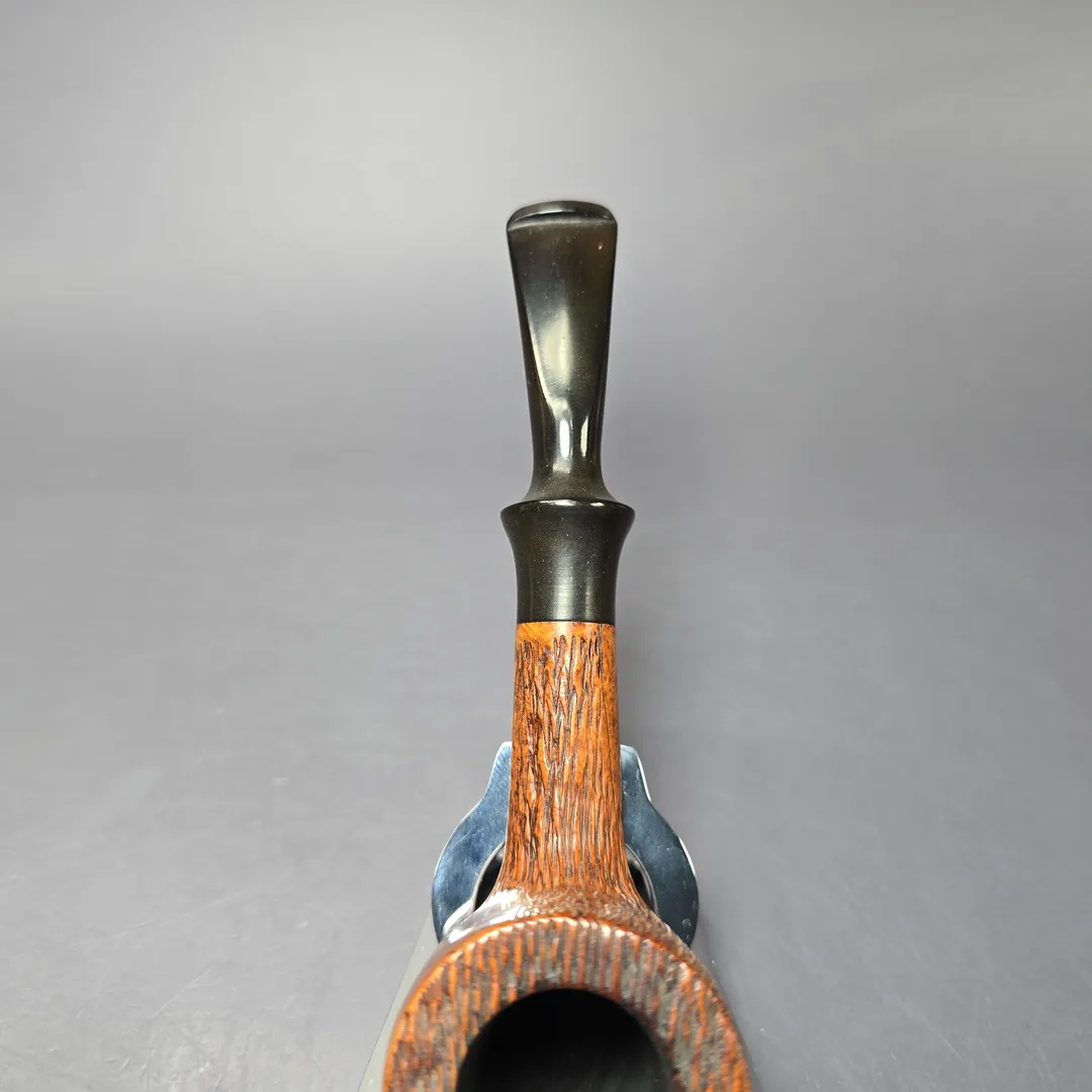 The Tinder Box Jura Partially Rusticated Pot Estate Briar Pipe, Other Estates - Image 6