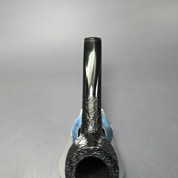 BriarWorks Classic C22 Dark Sandblasted Billiard Estate Briar Pipe, American Estates - Image 6