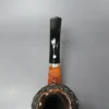 Mauro Armellini XL Rusticated Dublin Sitter w/ Silver Estate Briar Pipe, Italian Estates - Image 6