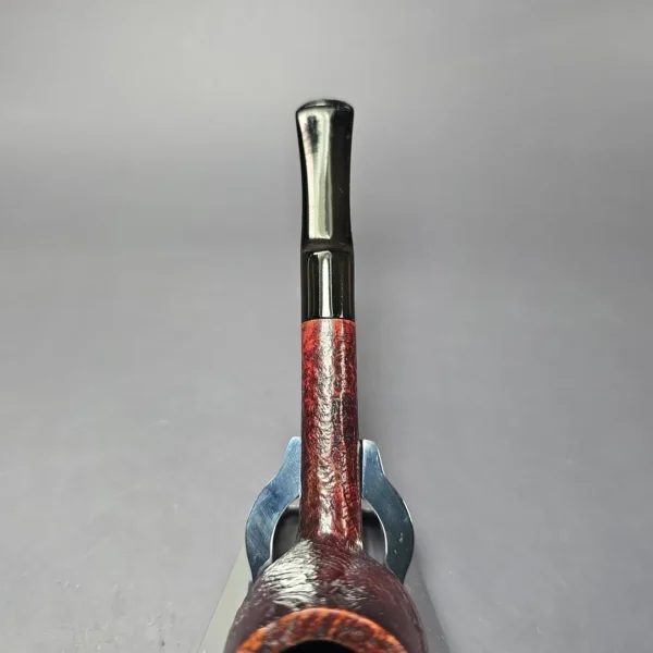 WO Larsen Super Sandblasted Brandy Lovat Estate Briar Pipe, Danish Estates - Image 6