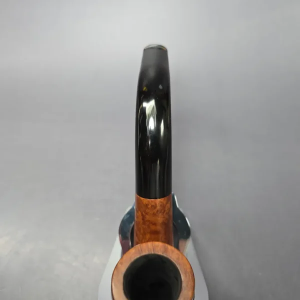 Ben Wade Leeds Era Selected Grain 44 Smooth Bent Billiard Estate Briar Pipe, English Estates - Image 6