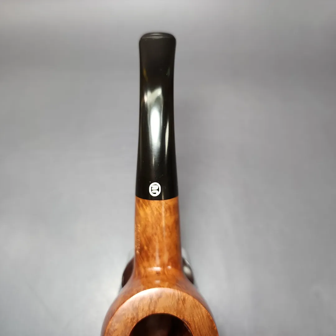 James Upshall P Grade Group 6 Smooth Apple Estate Briar Pipe, Unsmoked - Image 6