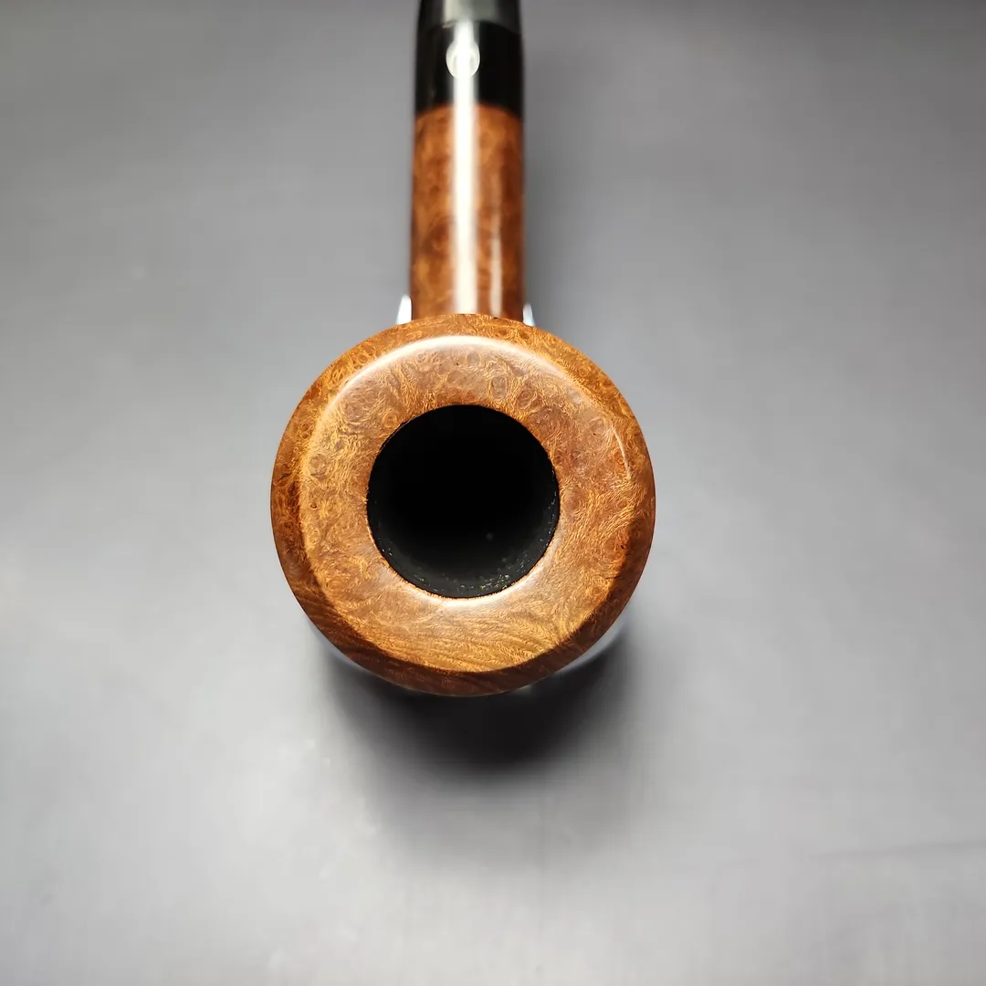 James Upshall P Grade EXL Smooth "Winston" Rhodesian Estate Briar Pipe, Unsmoked - Image 6