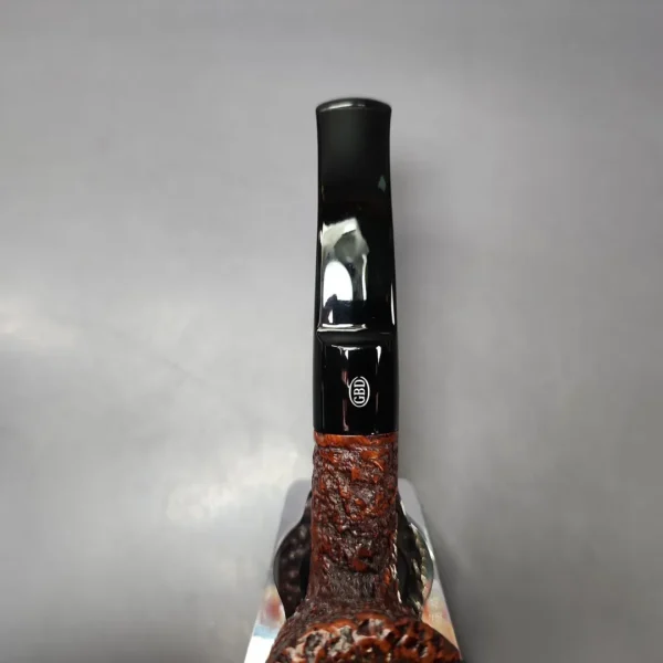 GBD Giant Rusticated Poker Estate Briar Pipe, English Estates - Image 6