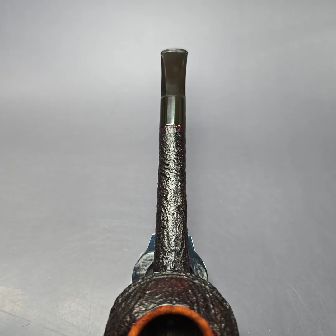 GBD Unique Original XL Sandblasted Rhodesian Estate Briar Pipe, English Estates - Image 6