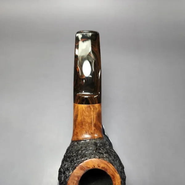 JM Boswell 2020 Rusticated Author Estate Briar Pipe, American Estates - Image 6