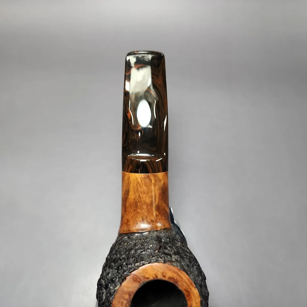 JM Boswell 2020 Rusticated Author Estate Briar Pipe, American Estates - Image 6