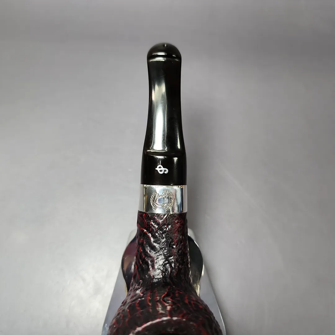 Peterson 2020 Sherlock Holmes Strand Sandblasted Egg Estate Briar Pipe, Irish Estates - Image 6