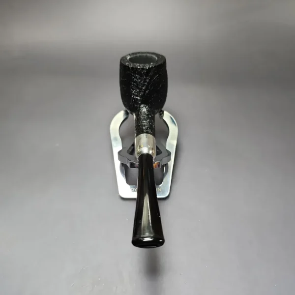 MBSD Briars Timeless Traditions 1 Sandblasted Billiard w/ Silver Handmade Briar Pipe, New - Image 6