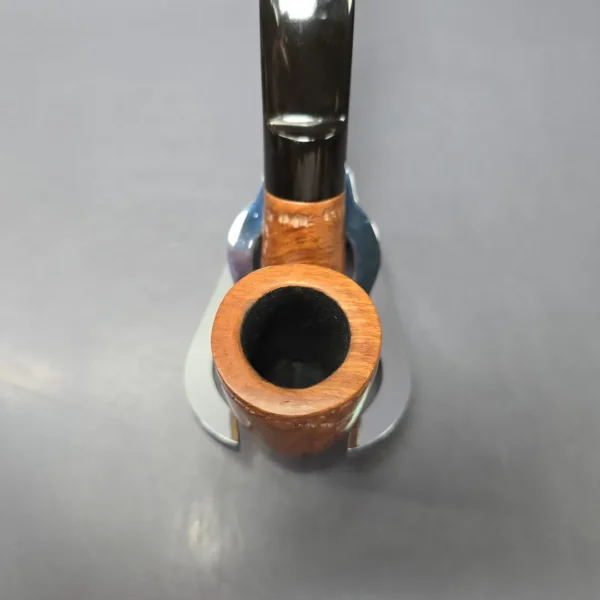 Savinelli Sherwood Rock Briar 620 Spot Carved Oom Paul Estate Briar Pipe, Italian Estates - Image 6