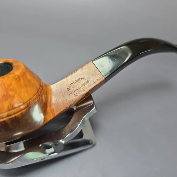 Barling's Make YOW 262 EXEL Smooth Bulldog Estate Briar Pipe, English Estates - Image 6