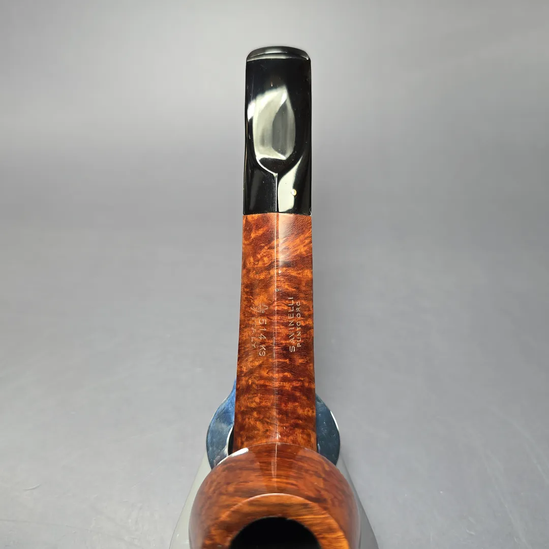 Savinelli Punto Oro 514 KS Smooth Bulldog Estate Briar Pipe, Unsmoked - Image 6