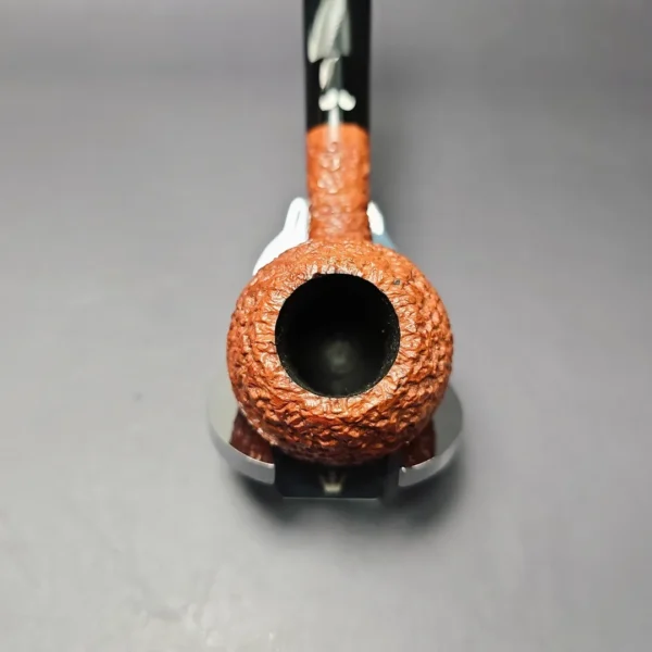 Caminetto 1986-7 Business Rusticated Apple Estate Briar Pipe, Italian Estates - Image 6