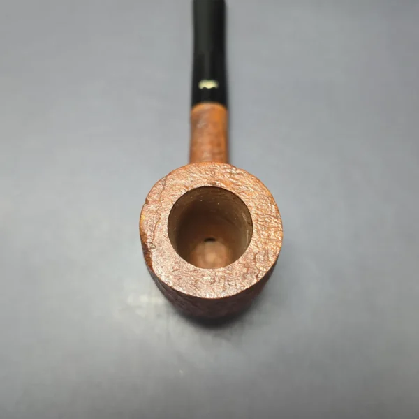 Caminetto Ascorti Radice Era Excellence Sandblasted Billiard Estate Briar Pipe, Unsmoked - Image 6