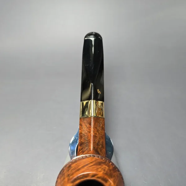 Peterson Sherlock Holmes Baker Street w/ 9k Gold Smooth Bulldog Estate Briar Pipe, Unsmoked - Image 6