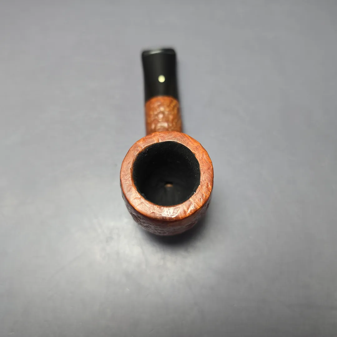 Dunhill 1968 Tanshell 305 Sandblasted Nosewarmer Estate Briar Pipe, English Estates - Image 6