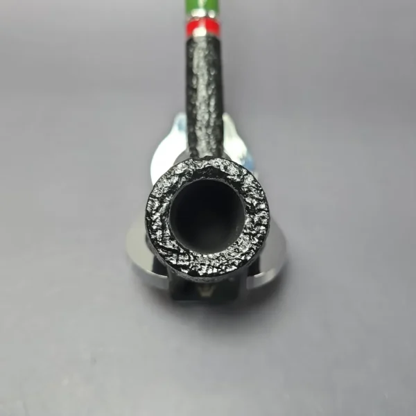 Savinelli 2025 Saint Nicholas Bing's Favorite Sandblasted Briar Pipe, New, 6mm - Image 6