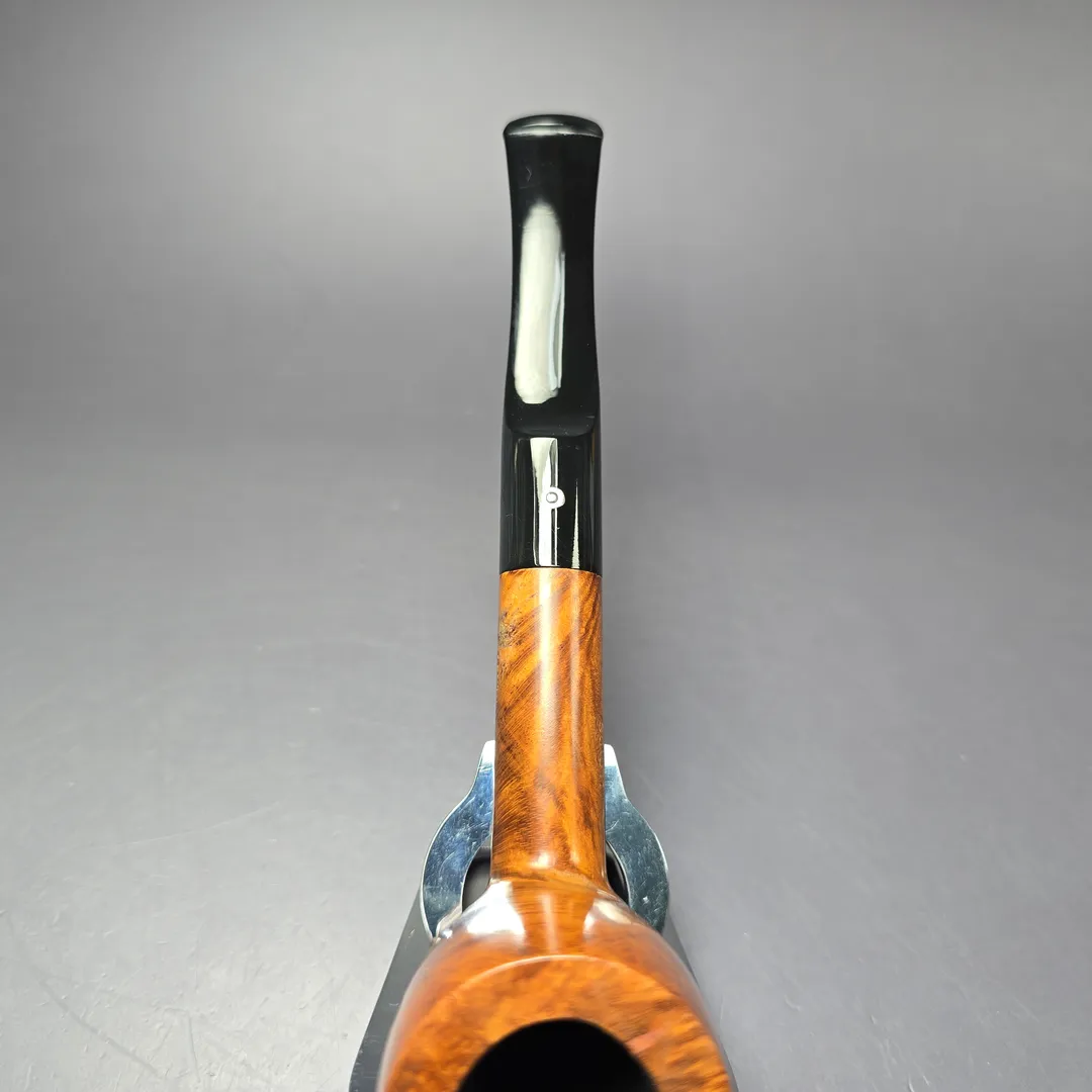Lloyd's by Lorenzo Custom Made 8551 Smooth Billiard Estate Briar Pipe, Italian Estates - Image 6