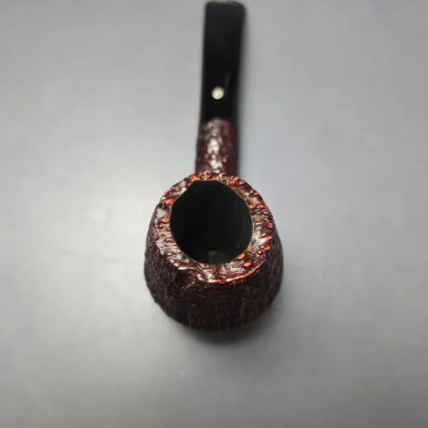 Ashton 1986 Pebble Grain XXX Sandblasted Brandy Estate Briar Pipe, English Estates - Image 6