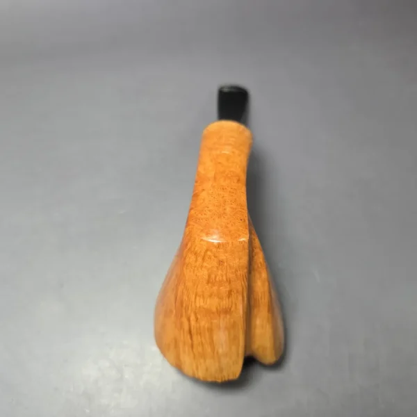 Herriot Pipes Natural Smooth Freehand Dublin w/ Plateaux Handmade Briar Pipe, New - Image 7