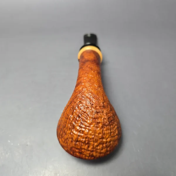 Bonsai Pipes Sandblasted Rhodesian w/ Hawthorn Handmade Briar Pipe, New - Image 7