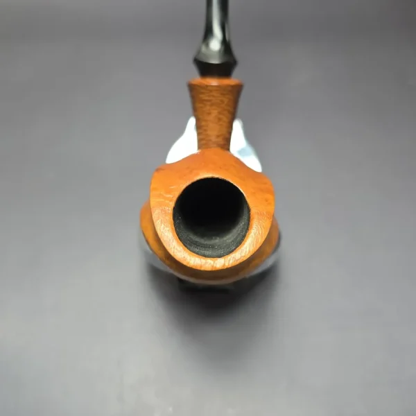 WO Larsen Pearl Grade Partially Sandblasted Cobra Estate Briar Pipe, Unsmoked - Image 7
