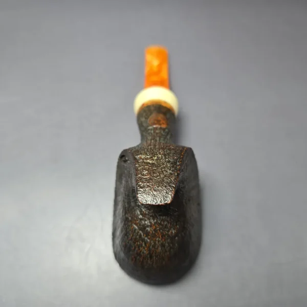 Kevin Arthur Sandblasted Sphinx w/ Ivorite Estate Briar Pipe, American Estates - Image 7