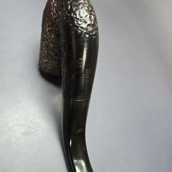 Comoy's Gresham Giants 235 Sandblasted Oom Paul Estate Briar Pipe, English Estates - Image 7