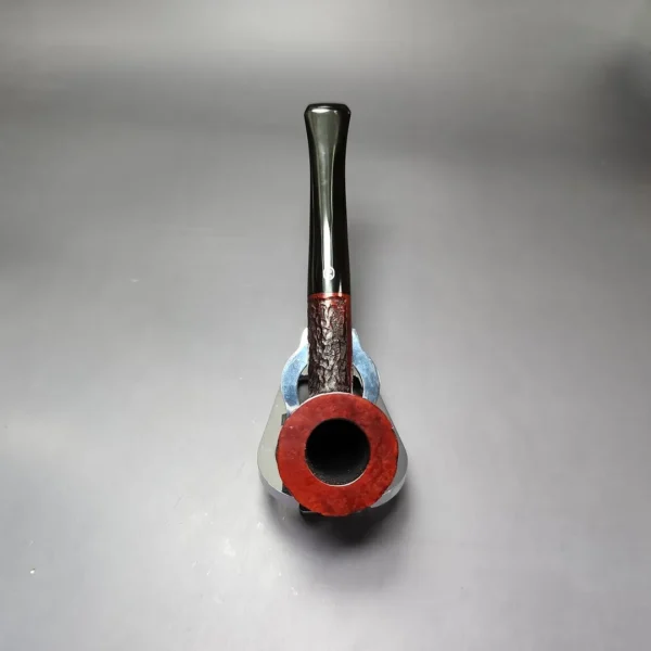 James Upshall Bark Group 5 Partially Rusticated Dublin Estate Briar Pipe, Unsmoked - Image 7