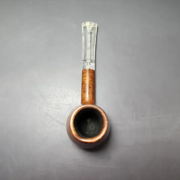 GBD Pre-1980s New Era 9518 Smooth Brandy w/ Perspex Estate Briar Pipe, English Estates - Image 7