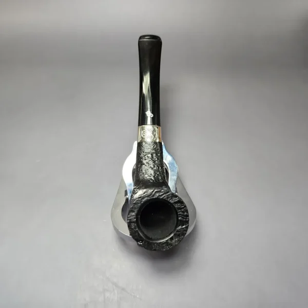 Peterson St Patrick's Day 2025 268 Sandblasted Zulu Estate Briar Pipe, New - Image 7