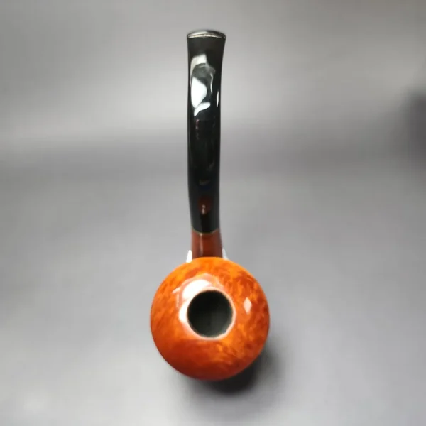 Aldo Velani XL Smooth Calabash w/ Brass Estate Briar Pipe, Italian Estates - Image 7