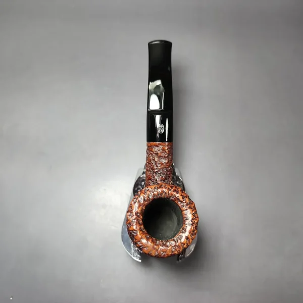 GBD Giant Rusticated Poker Estate Briar Pipe, English Estates - Image 7
