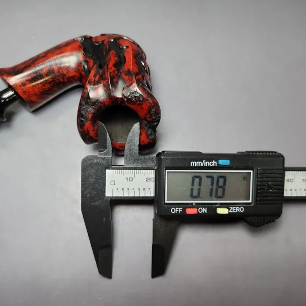 Nording Fantasy Partially Rusticated Freehand Estate Briar Pipe, Unsmoked - Image 7