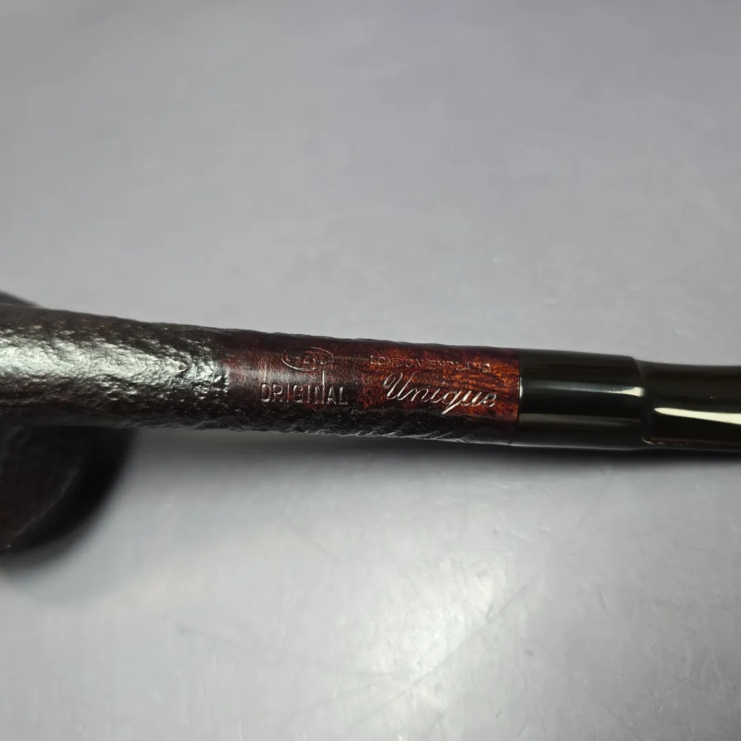 GBD Unique Original XL Sandblasted Rhodesian Estate Briar Pipe, English Estates - Image 7